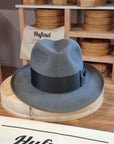 DURHAM 1922 FEDORA | BEAVER FIFTY | EMERALD GRAY COLOR | SIZE 59, US 7 3/8