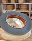 DURHAM 1922 FEDORA | BEAVER FIFTY | EMERALD GRAY COLOR | SIZE 59, US 7 3/8
