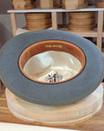 DURHAM 1922 FEDORA | BEAVER FIFTY | EMERALD GRAY COLOR | SIZE 59, US 7 3/8