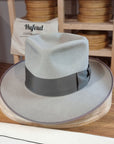 WHIPPET FEDORA | BEAVER FIFTY | DOVE GRAY COLOR | SIZE 62, US 7 3/4