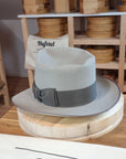 WHIPPET FEDORA | BEAVER FIFTY | DOVE GRAY COLOR | SIZE 62, US 7 3/4