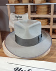 WHIPPET FEDORA | BEAVER FIFTY | DOVE GRAY COLOR | SIZE 62, US 7 3/4