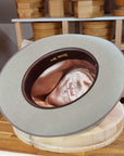 WHIPPET FEDORA | BEAVER FIFTY | DOVE GRAY COLOR | SIZE 62, US 7 3/4