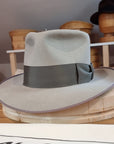 WHIPPET FEDORA | BEAVER FIFTY | DOVE GRAY COLOR | SIZE 62, US 7 3/4