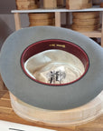 LEIFUR Adventure FEDORA | BEAVER FIFTY | GRANITE COLOR | WESTERN WEIGHT | SIZE 60, US 7 1/2