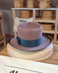 WHIPPET FEDORA | BEAVER FIFTY | DUSTY ROSE COLOR | SIZE 61, US 7 5/8