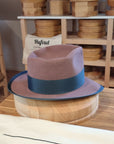 WHIPPET FEDORA | BEAVER FIFTY | DUSTY ROSE COLOR | SIZE 61, US 7 5/8