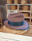 WHIPPET FEDORA | BEAVER FIFTY | DUSTY ROSE COLOR | SIZE 61, US 7 5/8