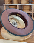 WHIPPET FEDORA | BEAVER FIFTY | DUSTY ROSE COLOR | SIZE 61, US 7 5/8