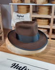 WHIPPET FEDORA | RABBIT & HARE DELUXE BLEND | SABLE BROWN COLOR | SIZE 60, US 7 1/2
