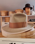 WHIPPET FEDORA | BEAVER FIFTY | FAWN COLOR | SIZE 62, US 7 3/4