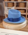 WHIPPET FEDORA | BEAVER FIFTY | MAJESTIC BLUE COLOR | SIZE 58, US 7 1/4