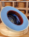 WHIPPET FEDORA | BEAVER FIFTY | MAJESTIC BLUE COLOR | SIZE 58, US 7 1/4