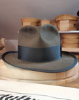 ABRAMS 'Thin Man 1936' | BEAVER FIFTY | OLIVE GREEN COLOR | SIZE 59, US 7 3/8