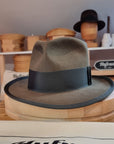 ABRAMS 'Thin Man 1936' | BEAVER FIFTY | OLIVE GREEN COLOR | SIZE 59, US 7 3/8