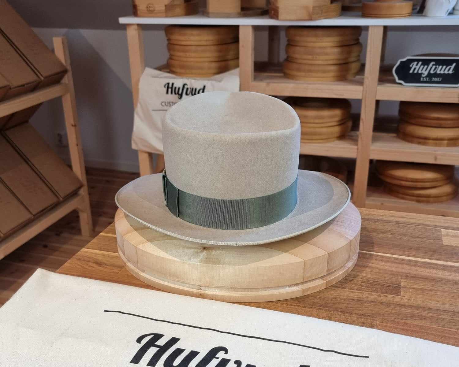 RAGNAR FEDORA | BEAVER HUNDRED | SILVERBELLY COLOR | SIZE 61, US 7 5/8