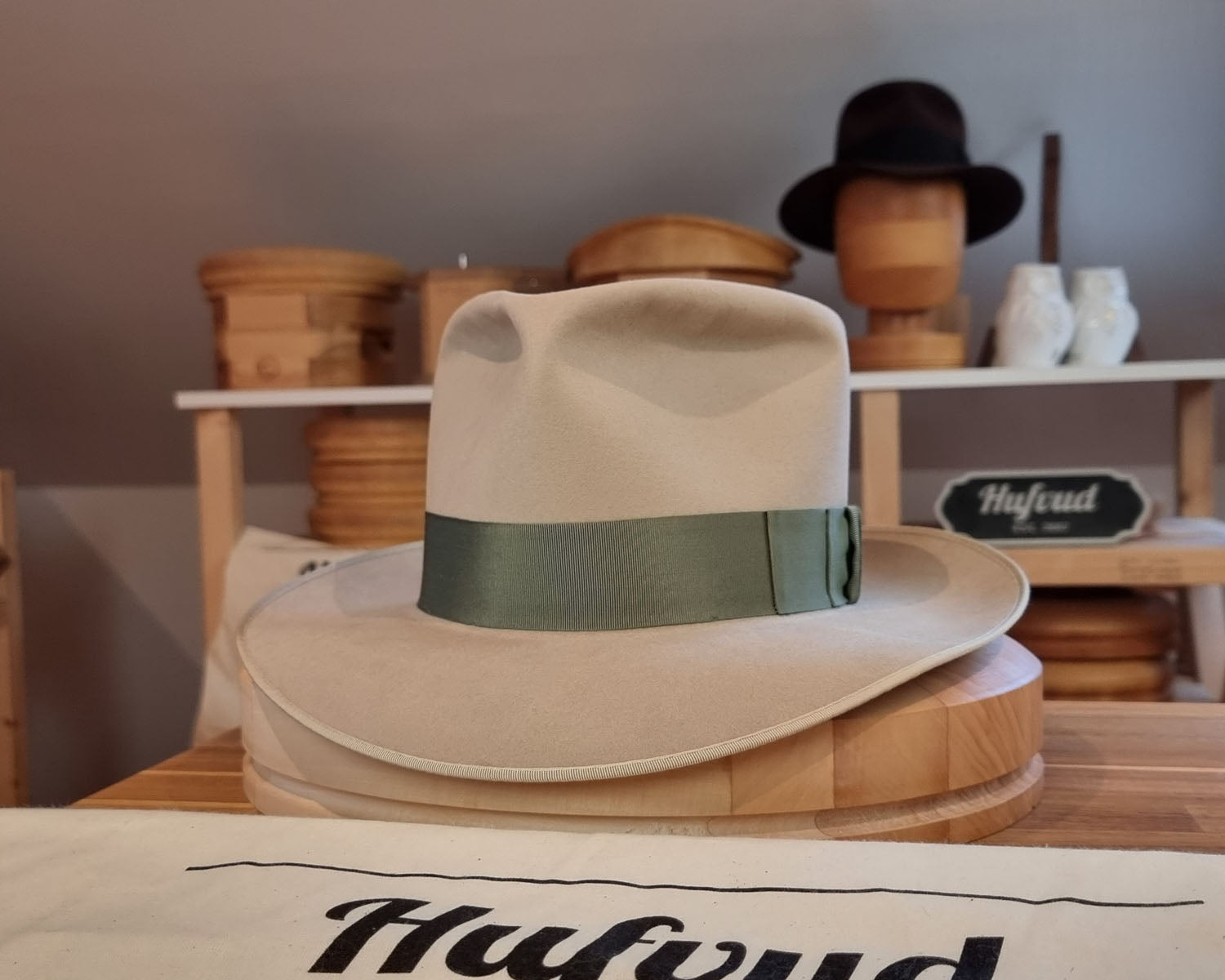 RAGNAR FEDORA | BEAVER HUNDRED | SILVERBELLY COLOR | SIZE 61, US 7 5/8