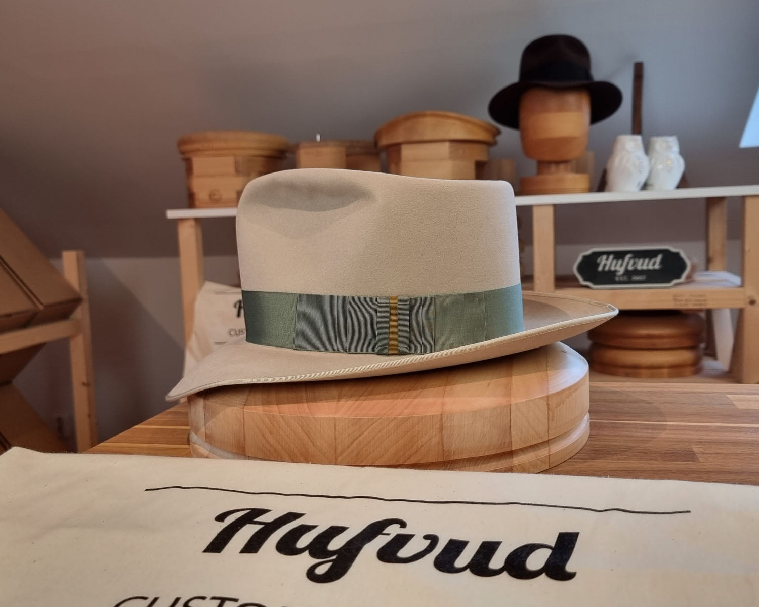 RAGNAR FEDORA | BEAVER HUNDRED | SILVERBELLY COLOR | SIZE 61, US 7 5/8