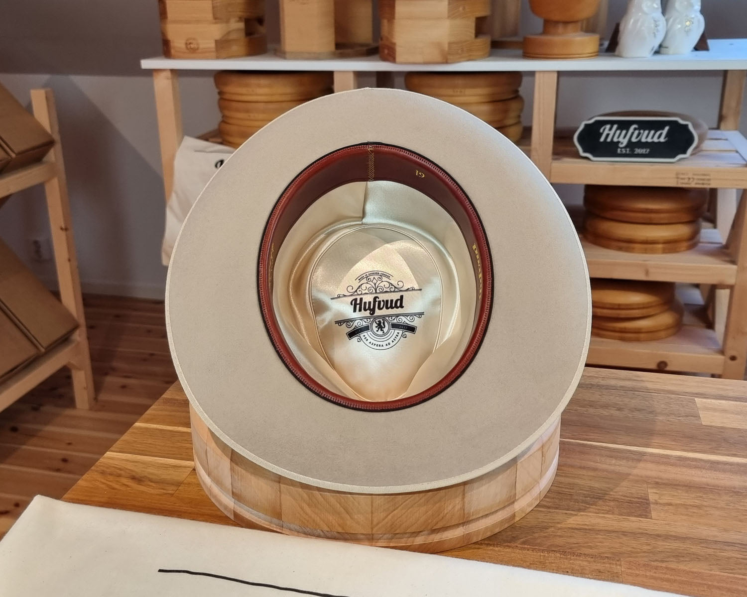 RAGNAR FEDORA | BEAVER HUNDRED | SILVERBELLY COLOR | SIZE 61, US 7 5/8