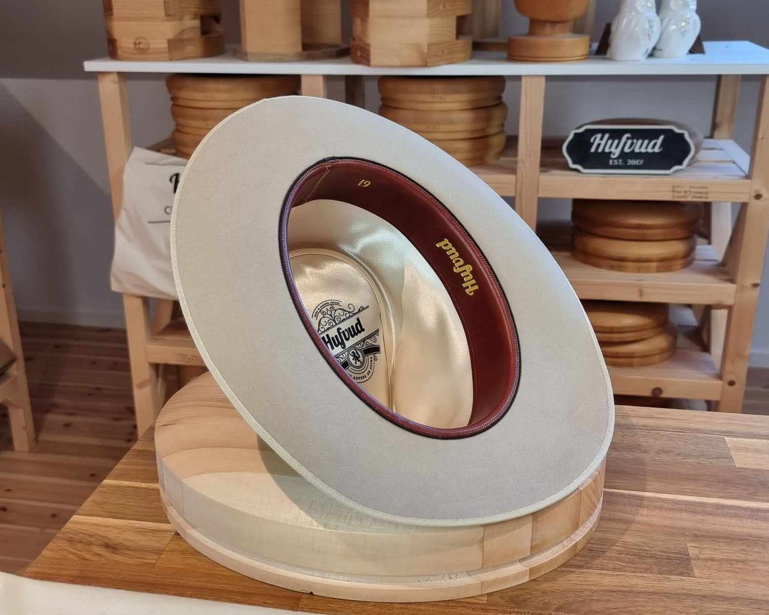 RAGNAR FEDORA | BEAVER HUNDRED | SILVERBELLY COLOR | SIZE 61, US 7 5/8