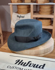 LEIFUR Adventure FEDORA | BEAVER HUNDRED | ANTHRACITE GRAY LIMITED EDITION | SIZE 58, US 7 1/4