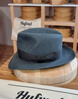 LEIFUR Adventure FEDORA | BEAVER HUNDRED | ANTHRACITE GRAY LIMITED EDITION | SIZE 58, US 7 1/4
