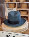LEIFUR Adventure FEDORA | BEAVER HUNDRED | ANTHRACITE GRAY LIMITED EDITION | SIZE 58, US 7 1/4