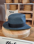 LEIFUR Adventure FEDORA | BEAVER HUNDRED | ANTHRACITE GRAY LIMITED EDITION | SIZE 58, US 7 1/4