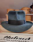 LEIFUR Adventure FEDORA | BEAVER HUNDRED | ANTHRACITE GRAY LIMITED EDITION | SIZE 58, US 7 1/4
