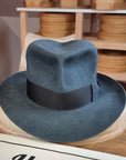 LEIFUR Adventure FEDORA | BEAVER HUNDRED | ANTHRACITE GRAY LIMITED EDITION | SIZE 58, US 7 1/4