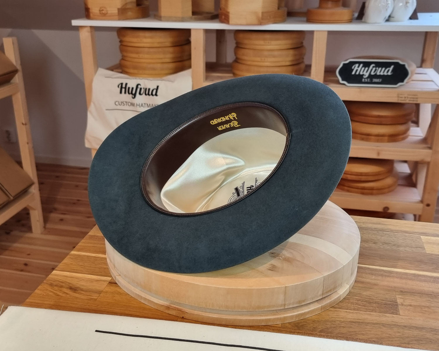 LEIFUR Adventure FEDORA | BEAVER HUNDRED | ANTHRACITE GRAY LIMITED EDITION | SIZE 58, US 7 1/4