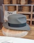 LEIFUR Adventure FEDORA | BEAVER FIFTY| GRAY COLOR LIMITED EDITION | WESTERN WEIGHT | SIZE 59, US 7 3/8