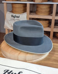 RAGNAR FEDORA | BEAVER FIFTY | EMERALD GRAY COLOR | SIZE 59, US 7 3/8