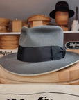 RAGNAR FEDORA | BEAVER FIFTY | EMERALD GRAY COLOR | SIZE 59, US 7 3/8