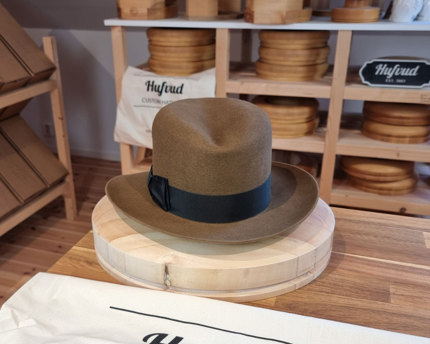 LEIFUR Adventure FEDORA | BEAVER FIFTY | WHISKEY COLOR LIMITED EDITION | WESTERN WEIGHT | SIZE 58, US 7 1/4