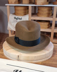 LEIFUR Adventure FEDORA | BEAVER FIFTY | WHISKEY COLOR LIMITED EDITION | WESTERN WEIGHT | SIZE 58, US 7 1/4