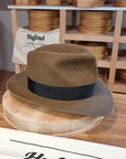 LEIFUR Adventure FEDORA | BEAVER FIFTY | WHISKEY COLOR LIMITED EDITION | WESTERN WEIGHT | SIZE 58, US 7 1/4
