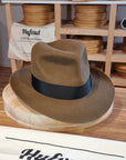 LEIFUR Adventure FEDORA | BEAVER FIFTY | WHISKEY COLOR LIMITED EDITION | WESTERN WEIGHT | SIZE 58, US 7 1/4