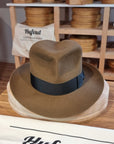 LEIFUR Adventure FEDORA | BEAVER FIFTY | WHISKEY COLOR LIMITED EDITION | WESTERN WEIGHT | SIZE 58, US 7 1/4