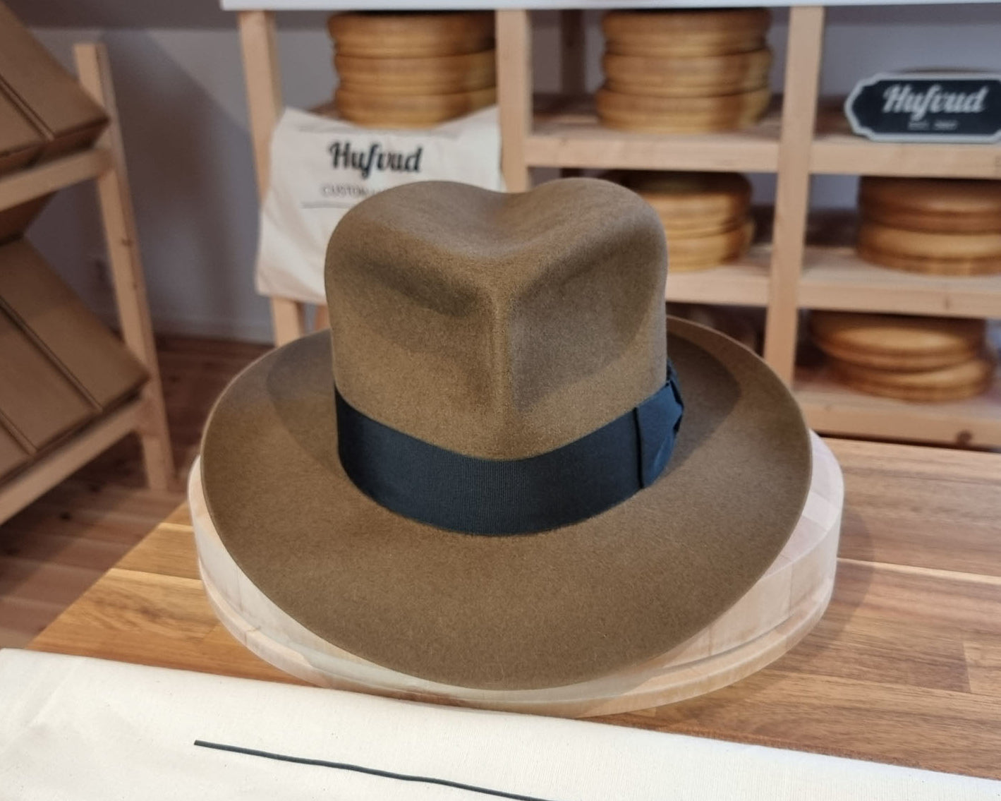LEIFUR Adventure FEDORA | BEAVER FIFTY | WHISKEY COLOR LIMITED EDITION | WESTERN WEIGHT | SIZE 58, US 7 1/4