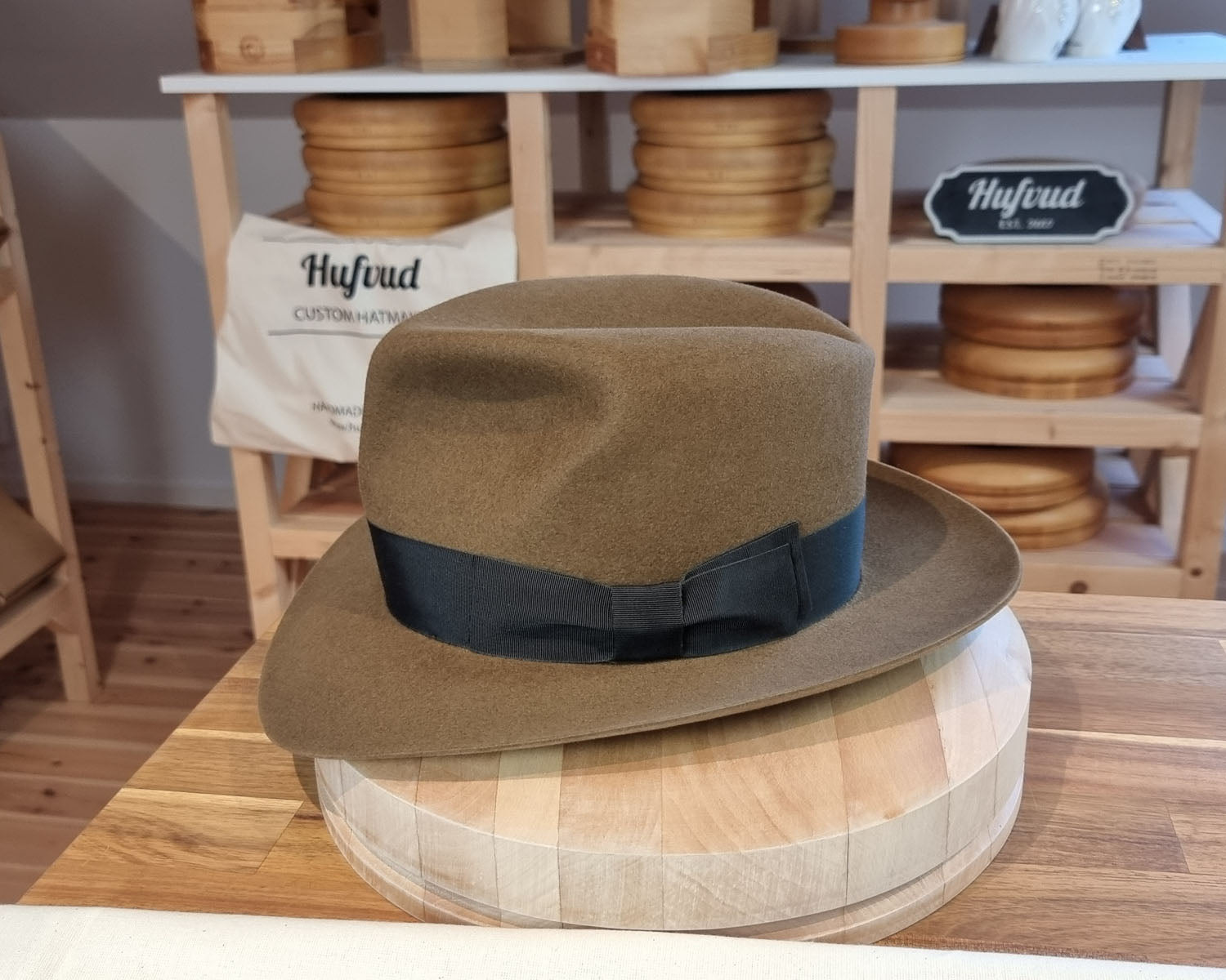 LEIFUR Adventure FEDORA | BEAVER FIFTY | WHISKEY COLOR LIMITED EDITION | WESTERN WEIGHT | SIZE 58, US 7 1/4