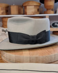 RAGNAR FEDORA | BEAVER FIFTY | DOVE GRAY COLOR | SIZE 58, US 7 1/4
