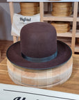 OPEN CROWN PLAYBOY | BEAVER THIRTY | DARK BROWN RUST COLOR | SIZE 59, US 7 3/8