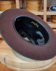 OPEN CROWN PLAYBOY | BEAVER THIRTY | DARK BROWN RUST COLOR | SIZE 59, US 7 3/8