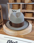 CAGNEY FEDORA | BEAVER FIFTY | STONE COLOR | SIZE 59, US 7 3/8