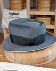 BOGART FEDORA | BEAVER HUNDRED | EMERALD GRAY COLOR | SIZE 58, US 7 1/4