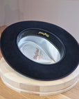 BOGART FEDORA | 50X BEAVER BLEND | BLACK | SIZE 58, US 7 1/4