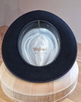 BOGART FEDORA | 50X BEAVER BLEND | BLACK | SIZE 58, US 7 1/4