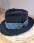 BOGART FEDORA | 50X BEAVER BLEND | BLACK | SIZE 59, US 7 3/8