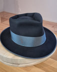 BOGART FEDORA | 50X BEAVER BLEND | BLACK | SIZE 59, US 7 3/8